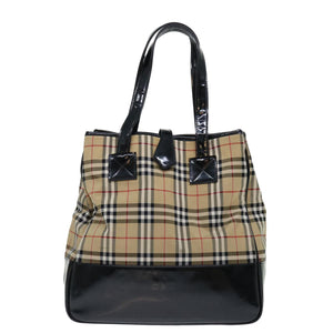 Luxury Burberry Nova Check Tote