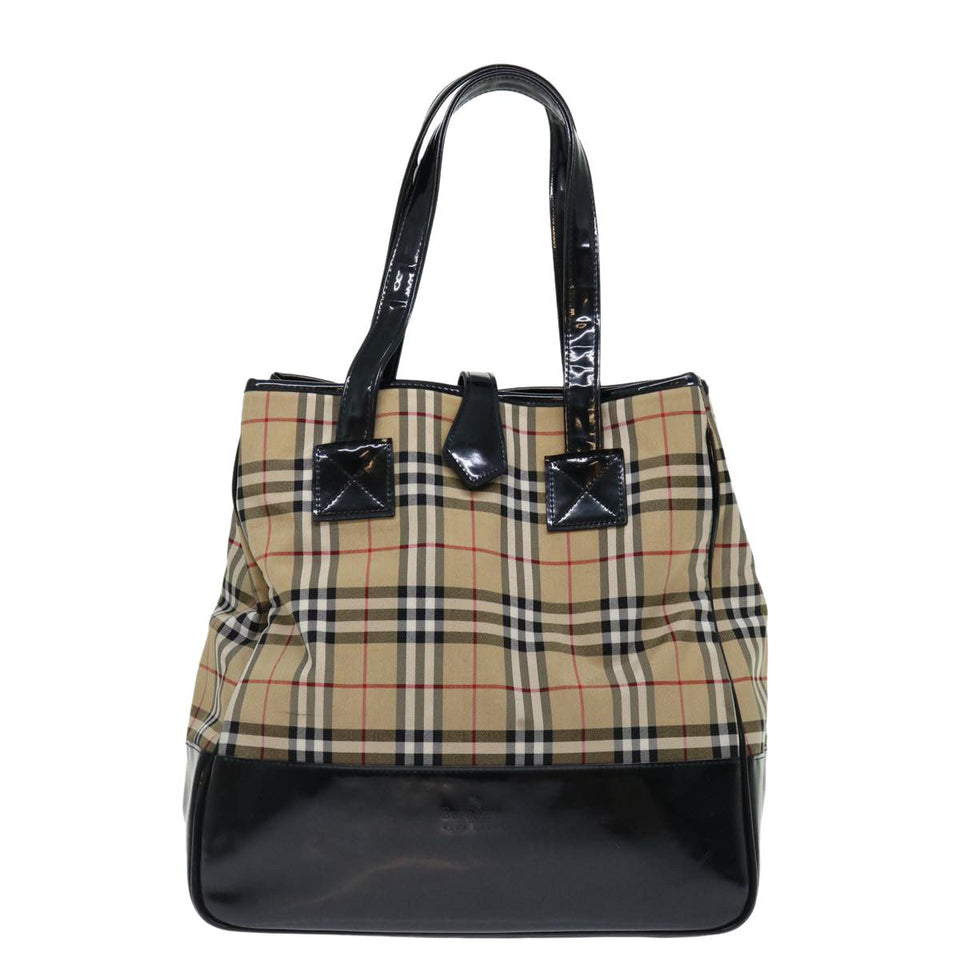 Luxury Burberry Nova Check Tote