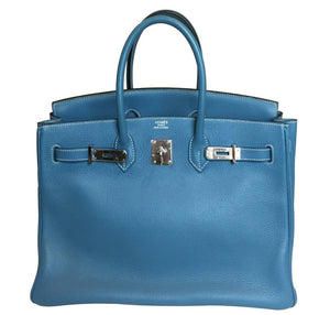 HermesBlue Jean Birkin 35cm Bag PHW