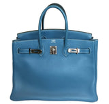 HermesBlue Jean Birkin 35cm Bag PHW