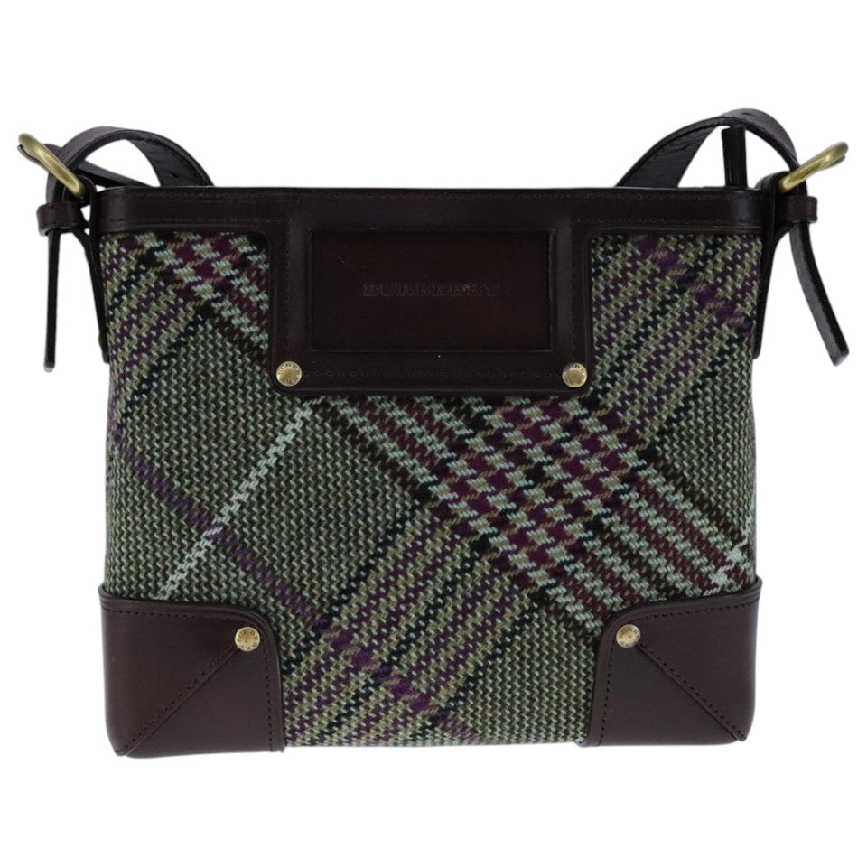 Burberry Multicolour Wool Shoulder Bag ( )