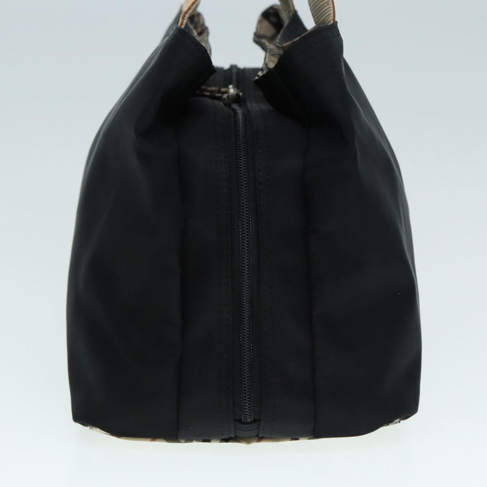 Burberry Nova Check Black Synthetic Tote Bag ( )