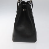 Burberry Nova Check Black Leather Handbag ( )