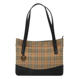Burberry Nova Check Beige Canvas Tote Bag ( )