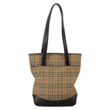 Burberry Nova Check Beige Canvas Tote Bag ( )