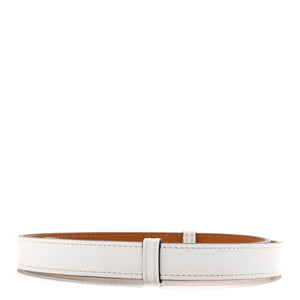 Hermes Epsom Kelly Belt White