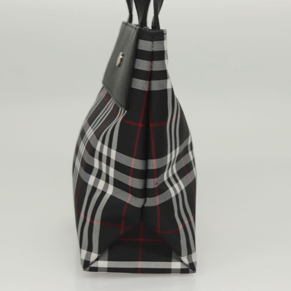 Burberry Nova Check Black Nylon Handbag ( )