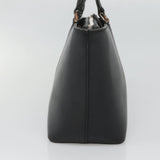 Burberry Black Leather Tote Bag ( )
