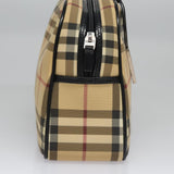 Burberry Nova Check Beige Canvas Handbag ( )