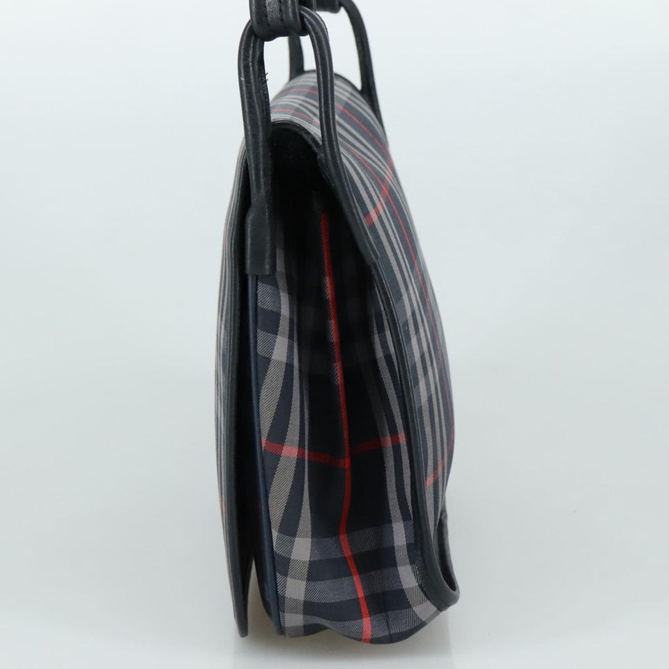 Burberry Navy Canvas Shoulder Bag ( )