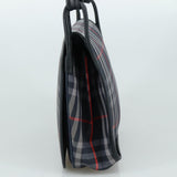 Burberry Navy Canvas Shoulder Bag ( )