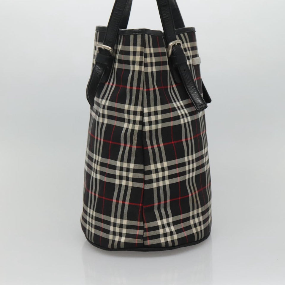 Burberry Nova Check Multicolour Synthetic Tote Bag ( )