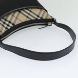 Burberry Nova Check Black Synthetic Shoulder Bag ( )