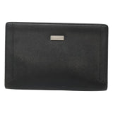 Burberry Black Leather Clutch Bag ( )