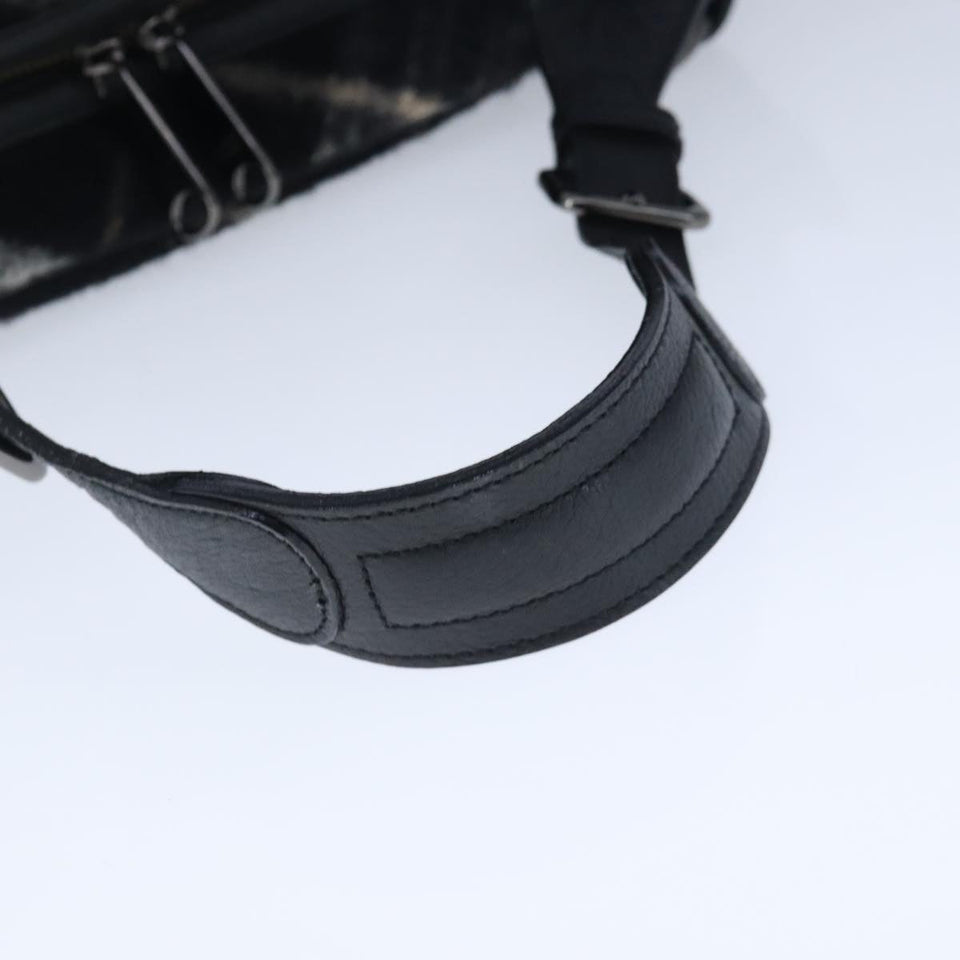Burberry Blue Label Black Wool Shoulder Bag ( )