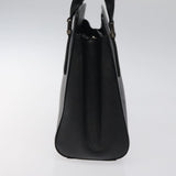 Burberry - Black Leather Handbag ( )