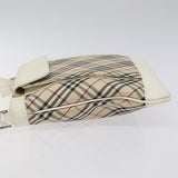 Burberry Nova Check Beige Canvas Shoulder Bag ( )