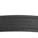 Hermes Epsom Rivale Double Tour Bracelet XS Black