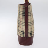 Burberry Nova Check Beige Canvas Shoulder Bag ( )