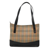 Burberry Nova Check Beige Canvas Tote Bag ( )