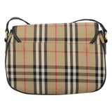 Burberry Nova Check Beige Canvas Shoulder Bag ( )