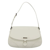 Burberry White Leather Shoulder Bag ( )