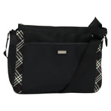 Burberry Nova Check Black Synthetic Shoulder Bag ( )