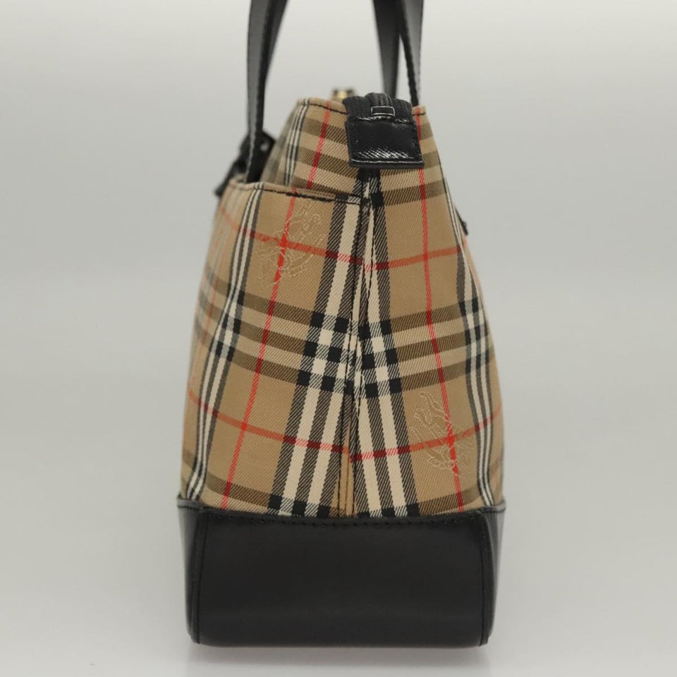Burberry Nova Check Beige Canvas Tote Bag ( )