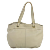 Burberry Beige Leather Tote Bag ( )