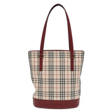 Burberry Nova Check Beige Canvas Shoulder Bag ( )