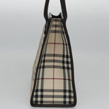 Burberry Nova Check Beige Canvas Handbag ( )