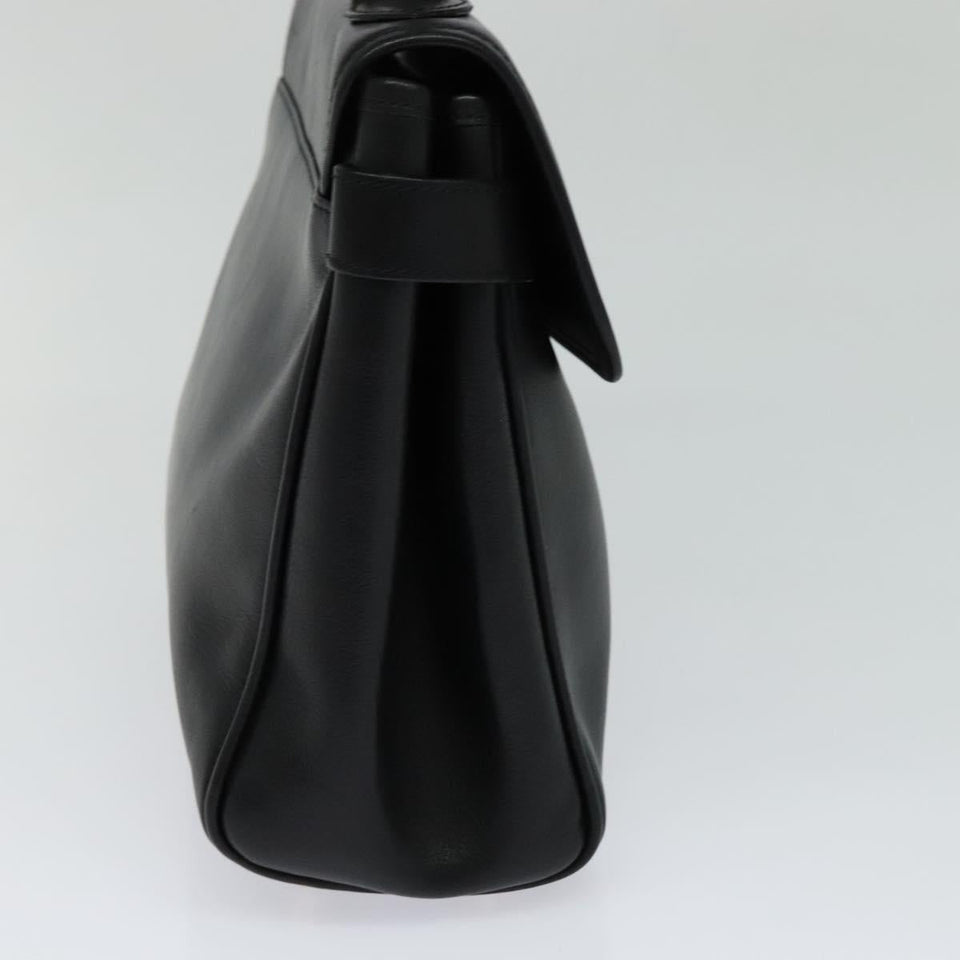 Burberry Black Leather Handbag ( )