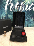 Chanel Quilted Cabin Luggage Set Black | Bags Junction Travel Collection