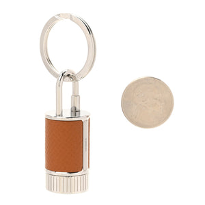Hermes Palladium Epsom Taille-Crayon Cadena Lock Gold