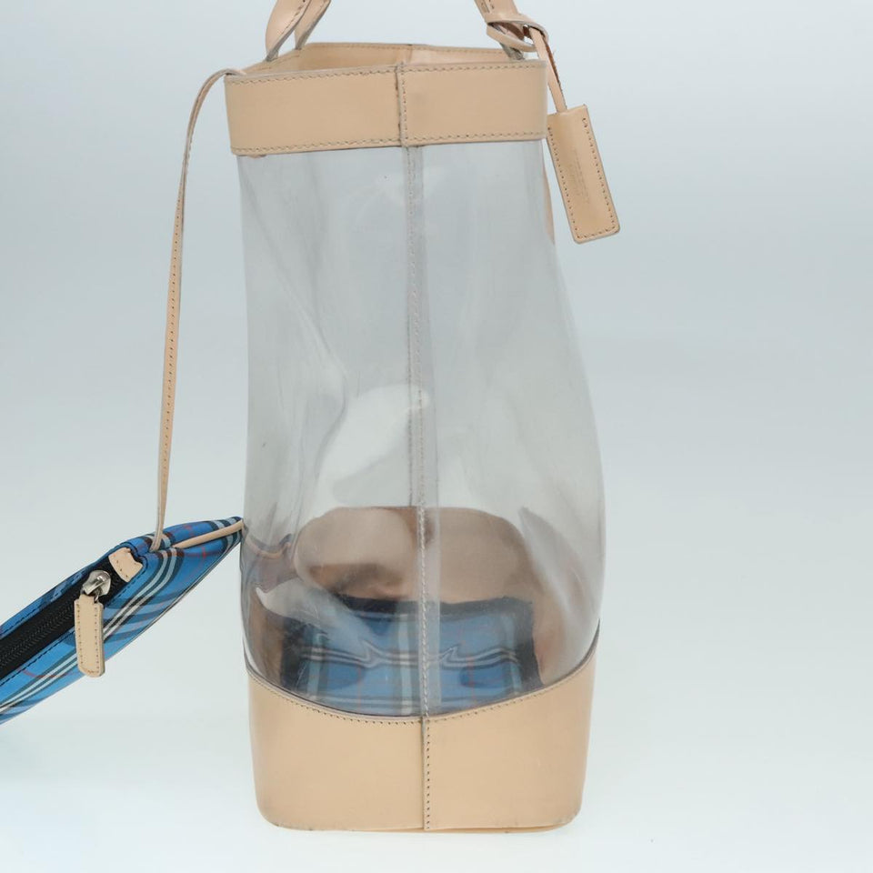 Burberry Transparent Vinyl Tote Bag ( )