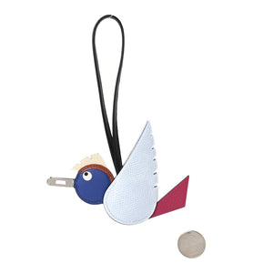 Hermes Epsom Swift Chevre Mysore Birdy Bag Charm Bleu Brume Rose Mexico Bleu Royal Cuivre Nata Black