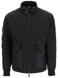Luxury Burberry Diamond Quilted Thermoregulated Jacket Black