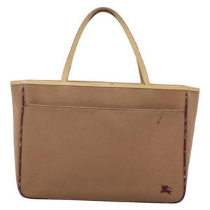 Burberry Nova Check Beige Canvas Tote Bag ( )