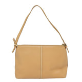 Burberry Nova Check Beige Leather Shoulder Bag ( )