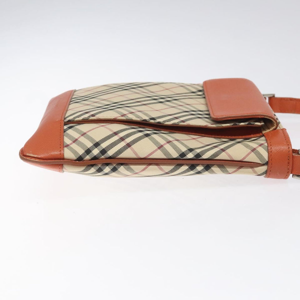 Burberry Nova Check Beige Canvas Shoulder Bag ( )