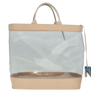 Burberry Transparent Vinyl Tote Bag ( )