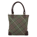 Burberry Green Wool Tote Bag ( )