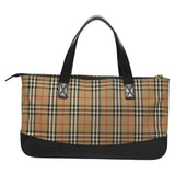Burberry Nova Check Beige Canvas Tote Bag ( )