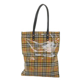 Burberry Beige Canvas Tote Bag ( )