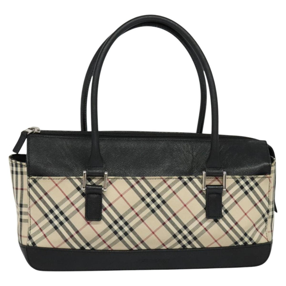 Burberry Nova Check Beige Canvas Handbag ( )