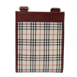 Luxury Burberry Nova Check Shoulder Bag