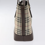 Burberry Nova Check Beige Canvas Tote Bag ( )