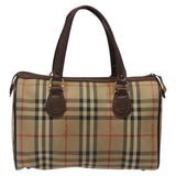Burberry Nova Check Beige Canvas Travel Bag ( )