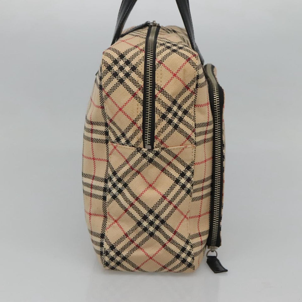 Burberry Nova Check Beige Canvas Handbag ( )