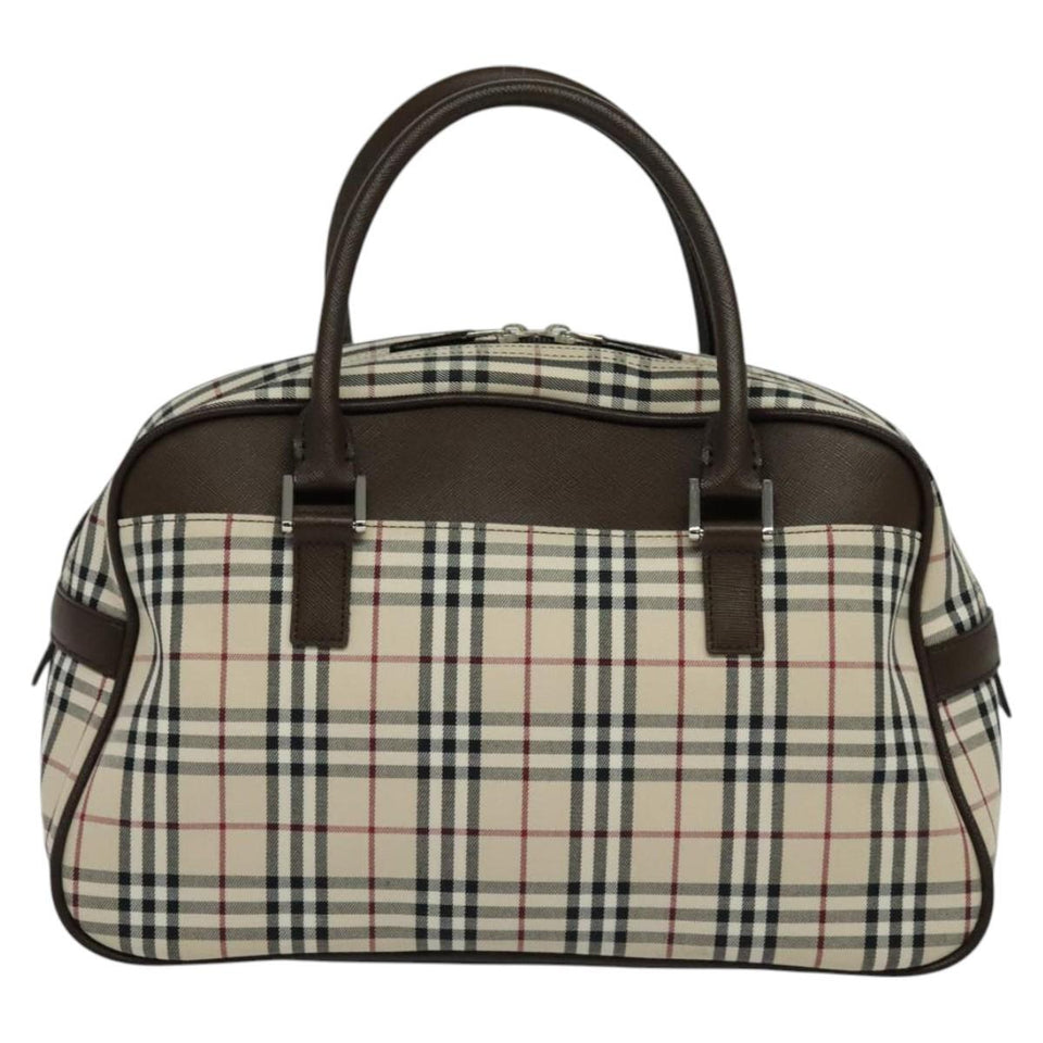 Burberry Nova Check Beige Canvas Tote Bag ( )